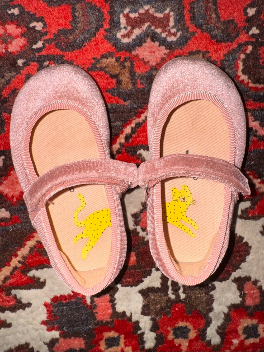 Ten Little Pink Ballet Flats size 6